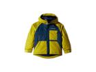 Columbia Kids Casual Slopestm Jacket (little Kids/big Kids) (collegiate Navy Heather/python Green Heather) Boy's Coat