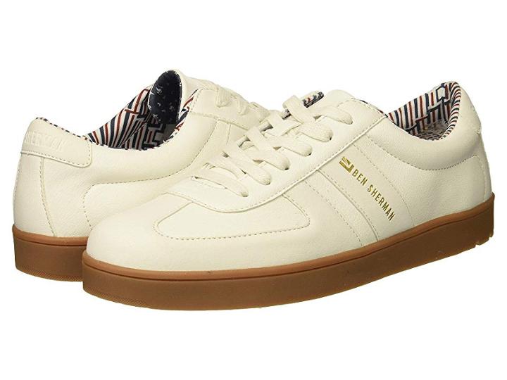 Ben Sherman Ashton Field (white) Men's Lace Up Casual Shoes
