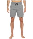 Hurley Phantom Block Party Slub 18 Boardshorts (black) Men's Swimwear