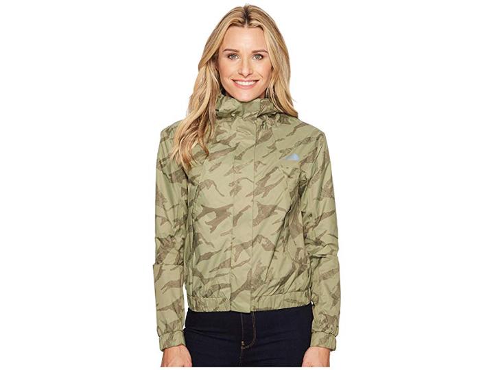 The North Face Precita Rain Jacket (deep Lichen Green Marker) Women's Coat