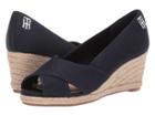 Tommy Hilfiger Narnia (dark Blue Fabric) Women's Shoes