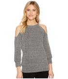 Bb Dakota Corwin Cold Shoulder Sweater (oatmeal) Women's Sweater