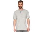 True Grit Heather Jaspe Stripe Short Sleeve Polo (heather) Men's Short Sleeve Pullover