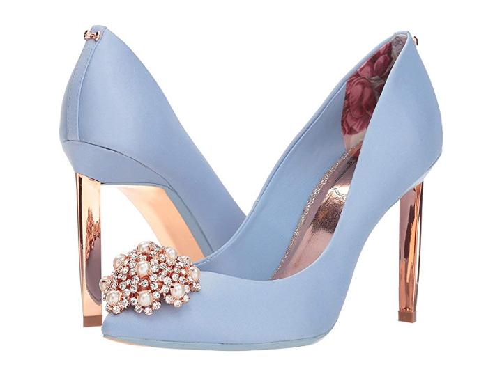 Ted Baker Peetch 2 (light Blue Textile) Women's Shoes