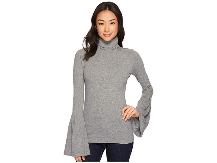 Paige Kenzie Turtleneck (dark Heather Grey) Women's Clothing