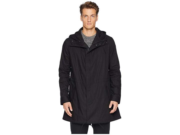 Adidas Y-3 By Yohji Yamamoto Mod Parka Shirt (black) Men's Clothing