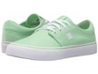 Dc Trase Tx (pistachio Green) Women's Skate Shoes