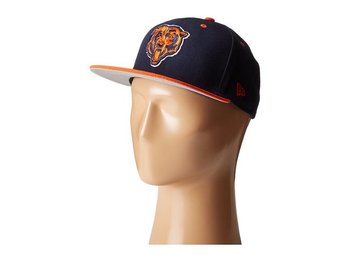 New Era Nfl Two-tone Team Chicago Bears (navy) Baseball Caps
