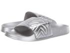 Michael Michael Kors Gilmore Slide (silver) Women's Sandals