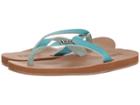 Flojos Luna (aqua) Women's Toe Open Shoes