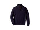 Polo Ralph Lauren Kids Cotton 1/2 Zip Pullover (little Kids/big Kids) (rl Navy) Boy's Clothing