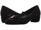 Salvatore Ferragamo Vara V (nero) Women's 1-2 Inch Heel Shoes