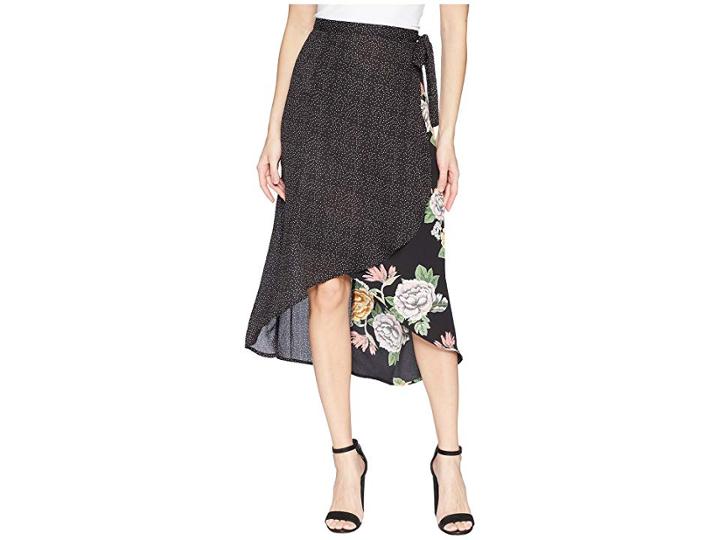 Bishop + Young Enchanted Garden Mix Media Skirt (enchanted Garden) Women's Skirt