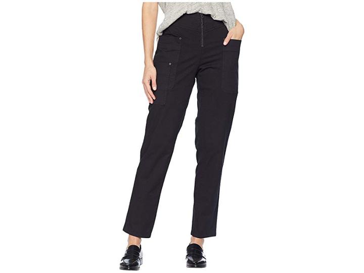 Kenneth Cole New York Zip Front Pants (black) Women's Casual Pants