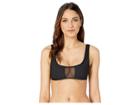 L*space Mesh Madness Benji Top (black) Women's Swimwear