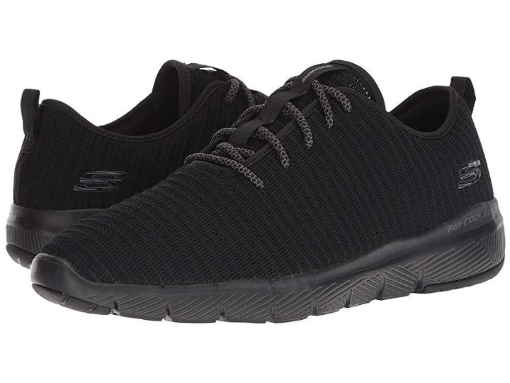 Skechers Flex Advantage 3.0 Turnely (black/black) Men's Shoes