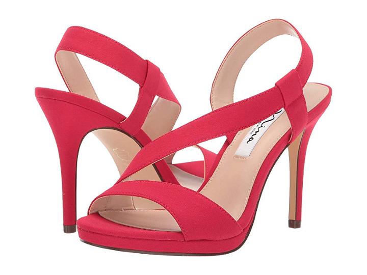 Nina Robina (red Mini Matte Faille) High Heels