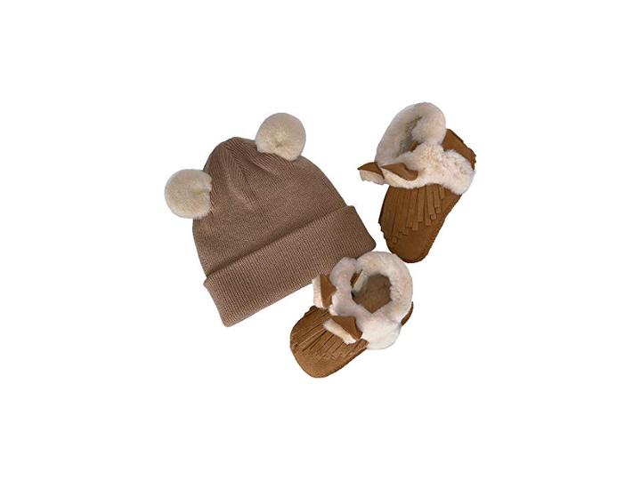 Ugg Kids Darlala Boxed Set (infant/toddler) (chestnut) Girls Shoes