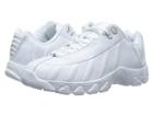 K-swiss St329 Cmftm (white/silver Leather) Men's Cross Training Shoes