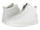 Ecco Soft 1 High Top (white) Women's Shoes