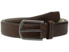 Steve Madden 35mm Vintage Crackle Belt (tan) Men's Belts