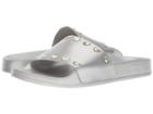 Michael Michael Kors Zooey Slide (silver) Women's Shoes