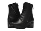 Wolky Forth (black Softy Wax) Women's Dress Lace-up Boots