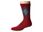 Richer Poorer Baldwin Heavy Wool (red Multi) Men's Crew Cut Socks Shoes