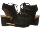 Rockport Cobb Hill Collection Cobb Hill Hattie Lace-up Sandal (black Nubuck) Women's Sandals