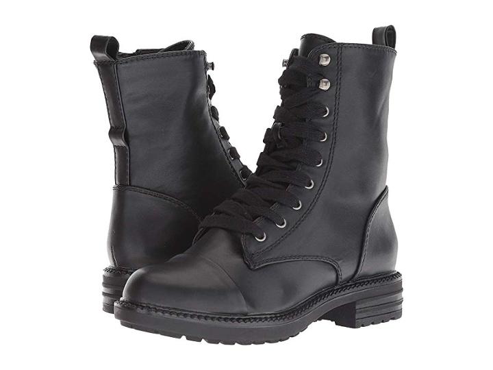 Report Nina (black Smooth) Women's Shoes