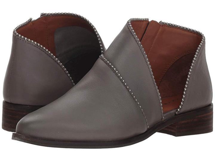 Lucky Brand Prucella (titanium Pampa Calf Leather) Women's Shoes