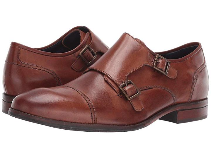 Cole Haan Warner Grand Monk (british Tan) Men's Shoes