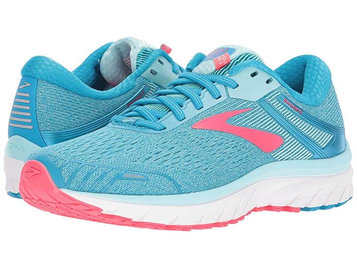 Brooks Adrenaline Gts 18 (blue/mint/pink) Women's Running Shoes