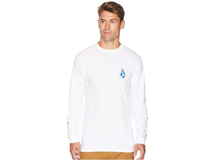 Volcom Deadly Stones Long Sleeve Tee (old White) Men's T Shirt