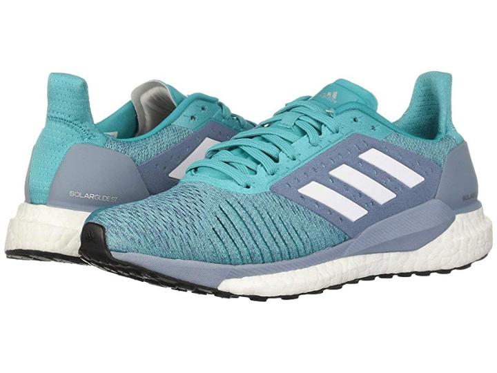 Adidas Running Solar Glide St (hi-res Aqua/white/clear Mint) Women's Shoes