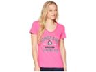Champion College Florida State Seminoles University V-neck Tee (wow Pink) Girl's T Shirt