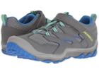 Merrell Kids Chameleon 7 Access Low A/c Waterproof (big Kid) (grey/blue) Boys Shoes