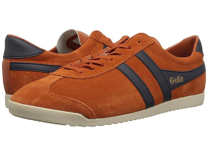 Gola Bullet Suede (moody Orange/navy) Men's Shoes