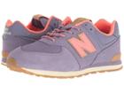 New Balance Kids Gc574v1 (big Kid) (deep Cosmic Sky/dragonfly) Girls Shoes