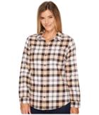 Royal Robbins Lieback Flannel Long Sleeve (creme) Women's Long Sleeve Button Up