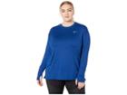 Nike Element Crew Top (sizes 1x-3x) (blue Void/indigo Force/reflective Silver) Women's Long Sleeve Pullover
