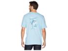 Tommy Bahama The Struggle Is Reel Tee (aqua Ice) Men's T Shirt