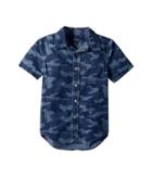 Polo Ralph Lauren Kids Camo Cotton Chambray Shirt (little Kids/big Kids) (camo) Boy's Clothing