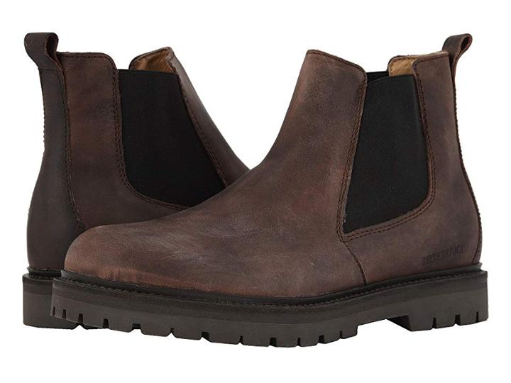 Birkenstock Stalon (mocha Nubuck) Men's  Shoes