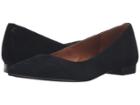 Frye Sienna Ballet (black Suede) Women's Flat Shoes