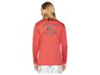 Quiksilver Waterman Gut Check Amphibian Long Sleeve Rashguard (cardinal) Men's Swimwear