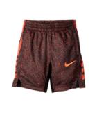 Nike Kids Elite All Over Print Shorts (little Kids) (hyper Orange) Boy's Shorts