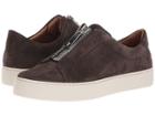 Frye Lena Zip Low (grigio Soft Oiled Suede) Women's Lace Up Casual Shoes