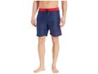 U.s. Polo Assn. Contrast Waistband Swim Shorts (classic Navy) Men's Swimwear