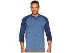 Jockey Cool-sleep Sueded Jersey Top (open Blue) Men's Pajama